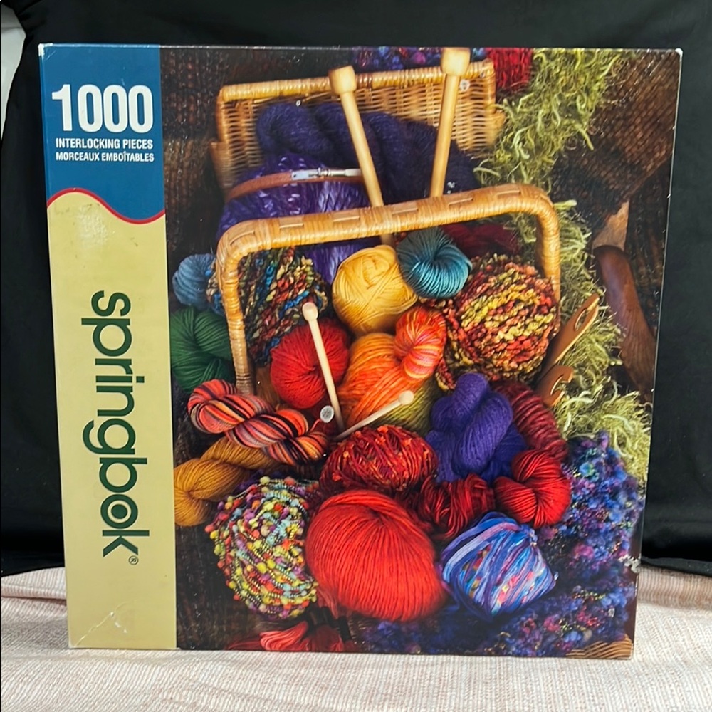 SPRINGBOK KNITTERS DELIGHT JIGSAW PUZZLE- 1000 PIECES
